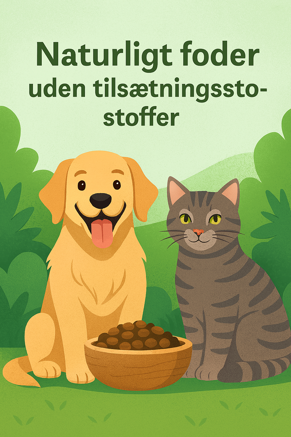 Sådan vælger du naturligt foder uden skadelige tilsætningsstoffer