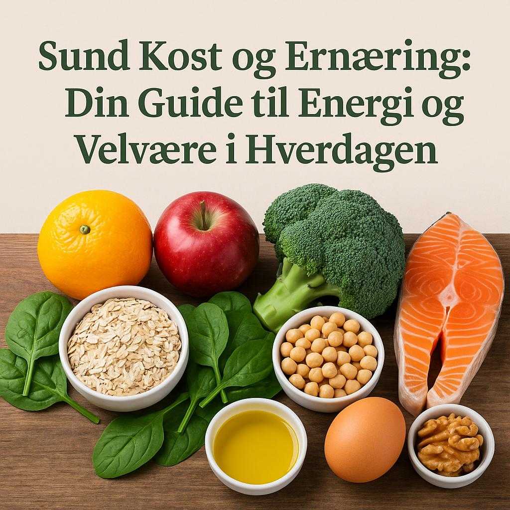 Sund Kost og Ernæring: Din Guide til Energi og Velvære i Hverdagen