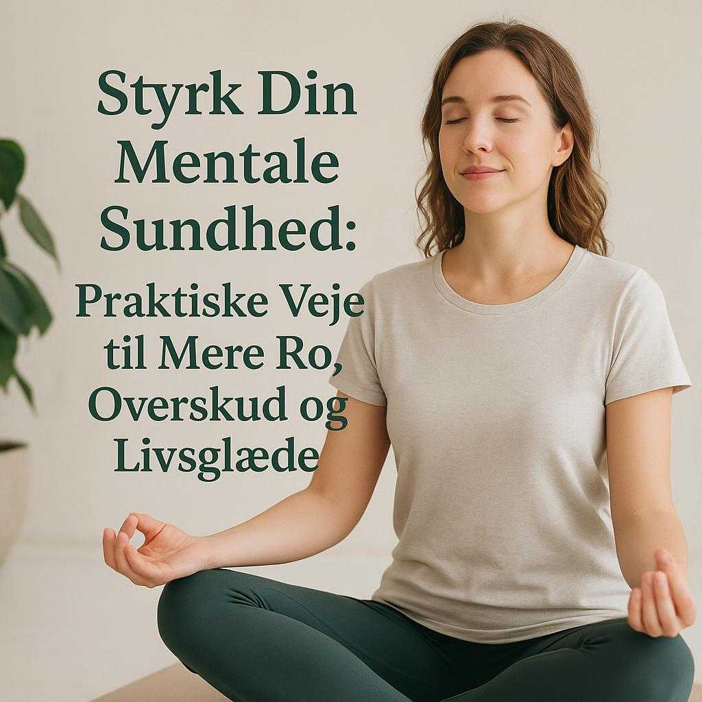 Styrk Din Mentale Sundhed: Praktiske Veje til Mere Ro, Overskud og Livsglæde