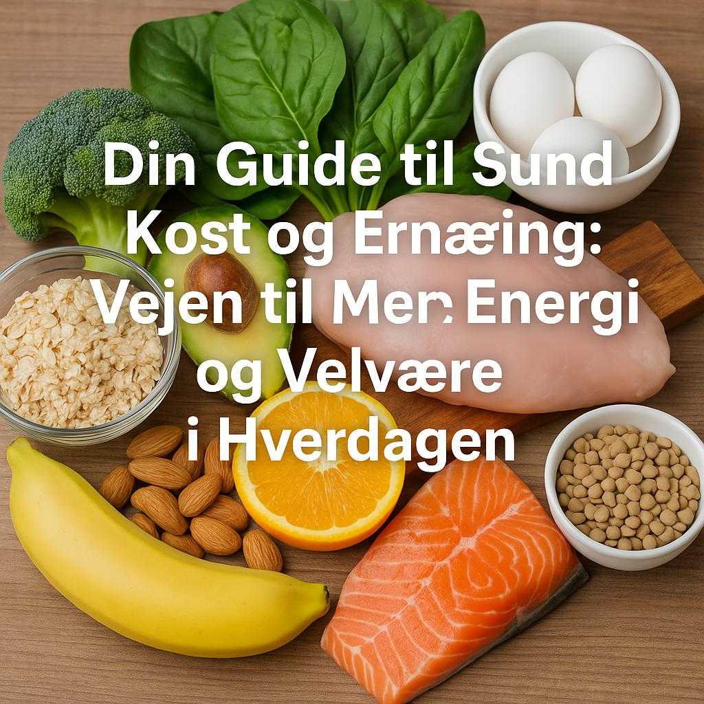 Din Guide til Sund Kost og Ernæring: Vejen til Mere Energi og Velvære i Hverdagen