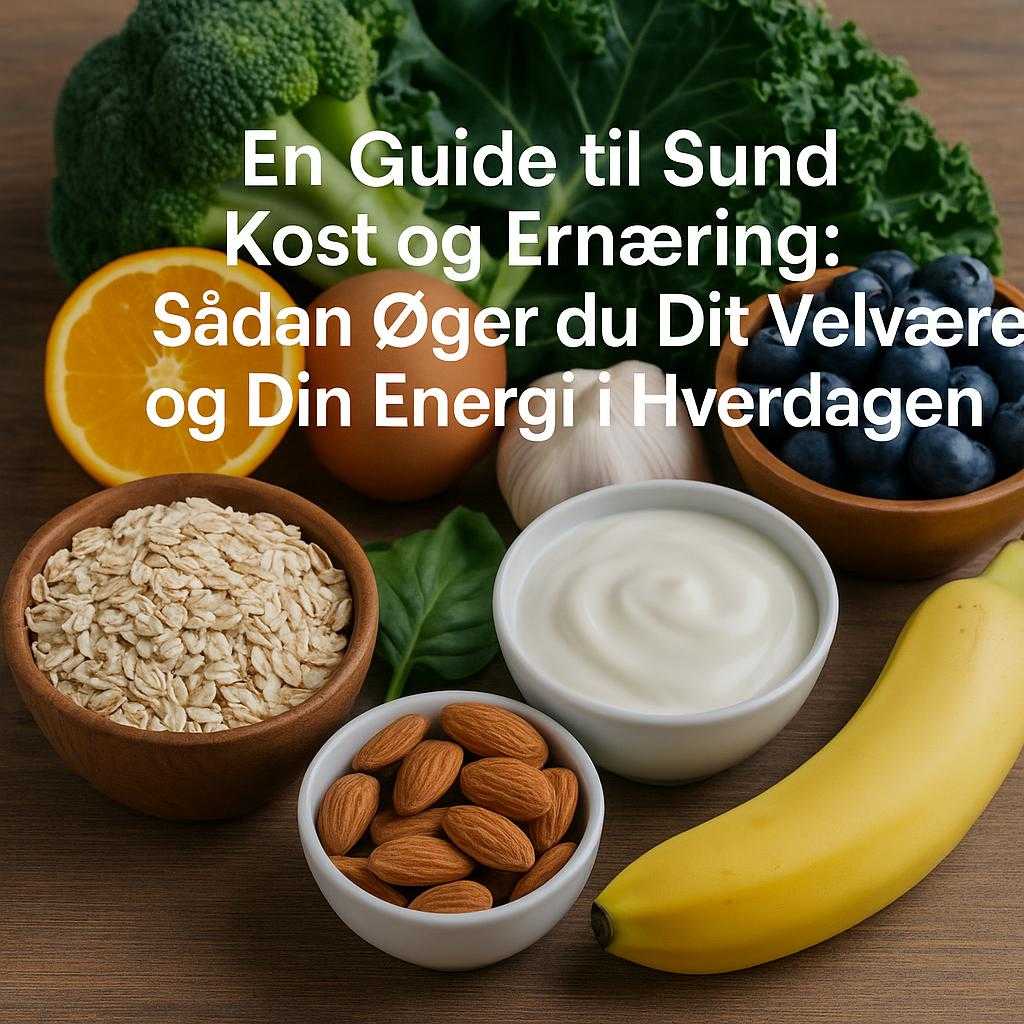 En Guide til Sund Kost og Ernæring: Sådan Øger du Dit Velvære og Din Energi i Hverdagen