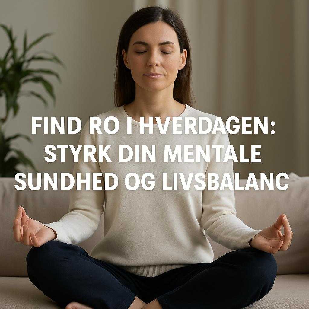 Find Ro i Hverdagen: Styrk Din Mentale Sundhed og Livsbalance