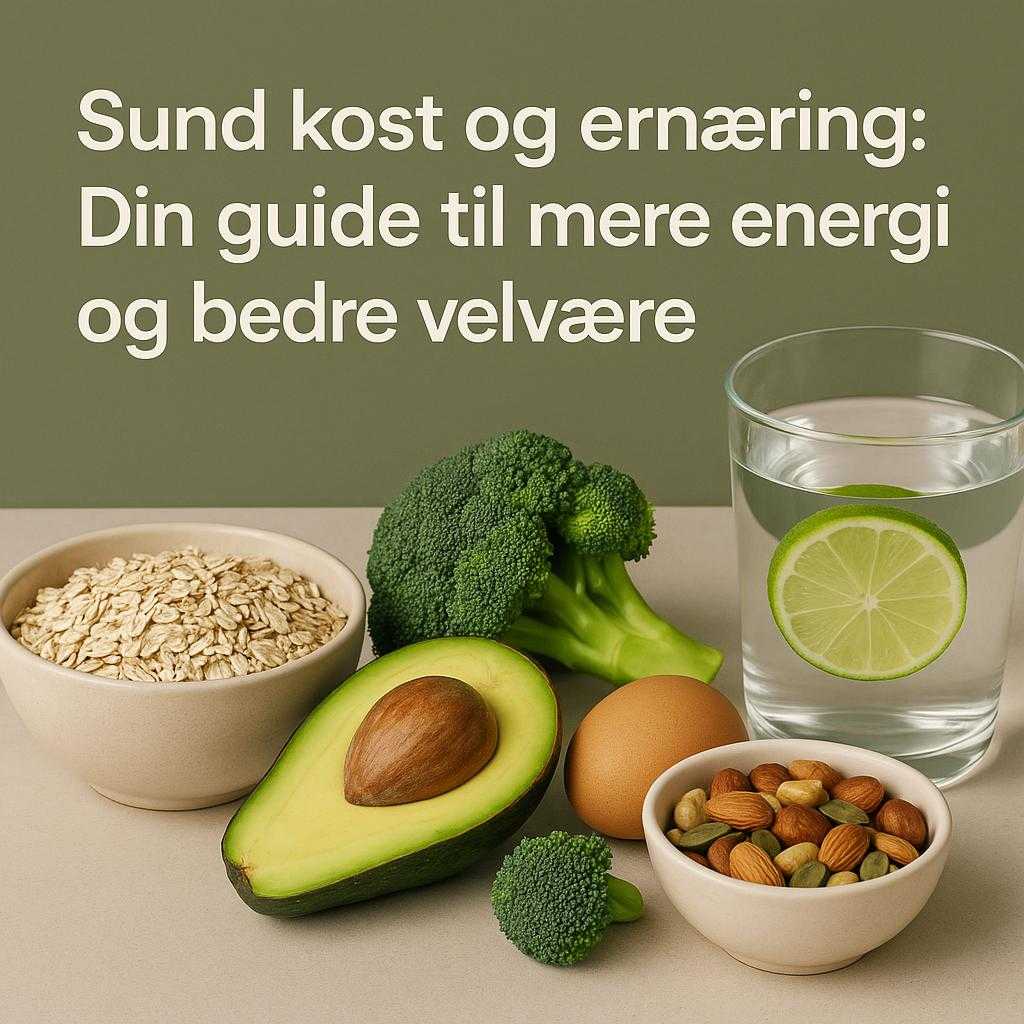 Sund kost og ernæring: Din guide til mere energi og bedre velvære