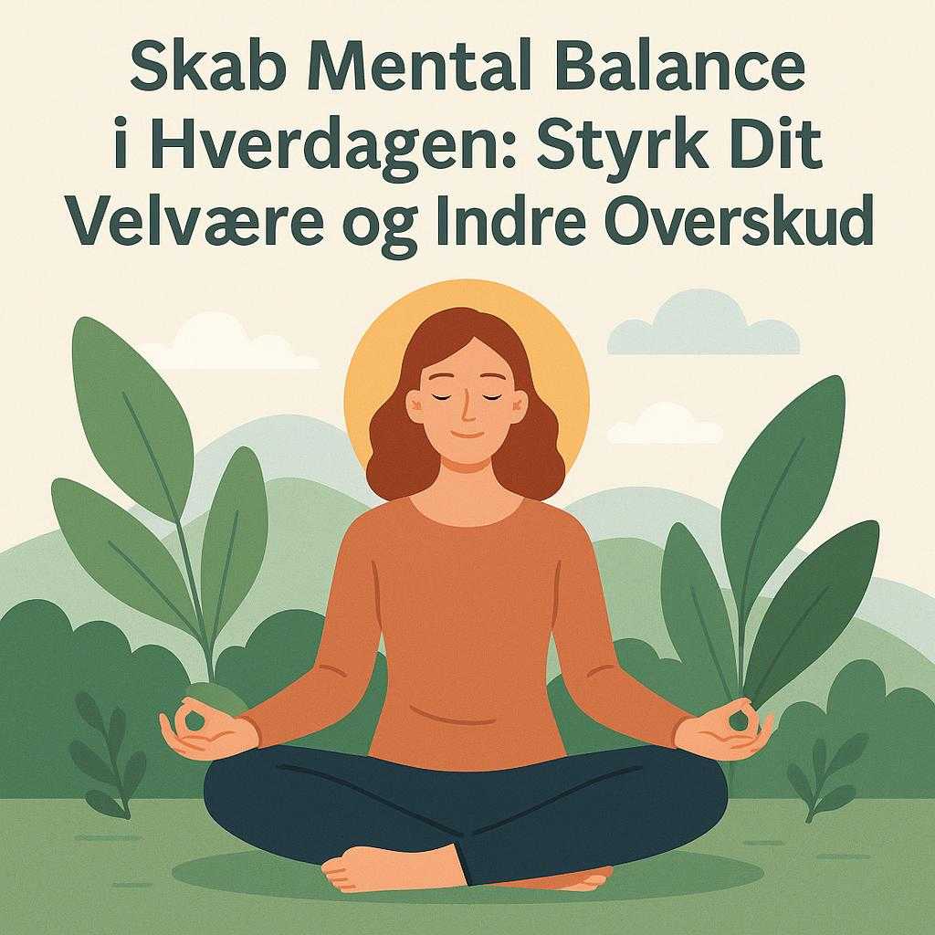 Skab Mental Balance i Hverdagen: Styrk Dit Velvære og Indre Overskud