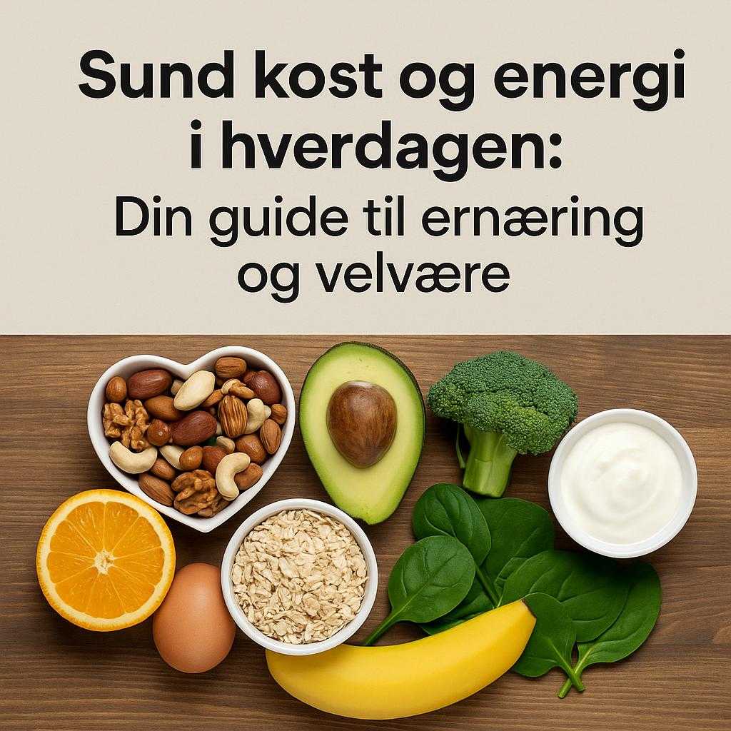 Sund kost og energi i hverdagen: Din guide til ernæring og velvære